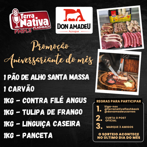 ANIVERSARIANTE DO MÊS - OUTUBRO - FEED